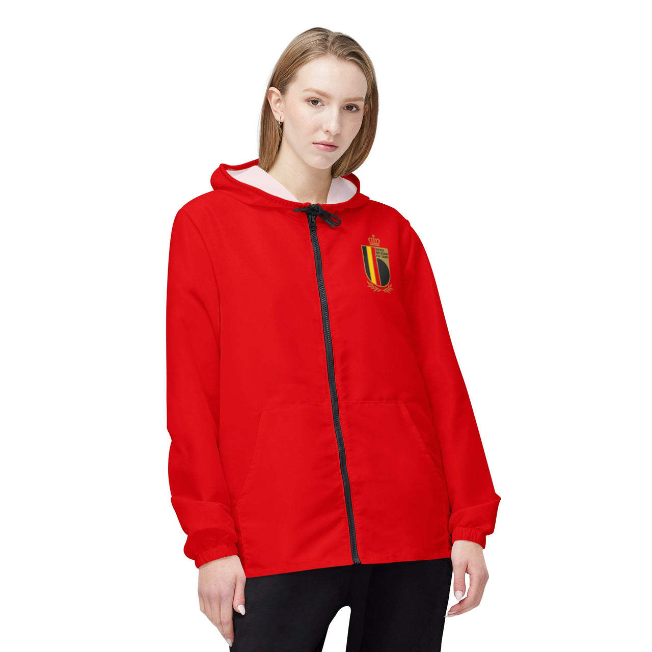 Belgium National Team Unisex Windbreaker Jacket (AOP)