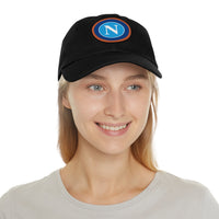 Thumbnail for Napoli Dad Hat with Leather Patch (Round)