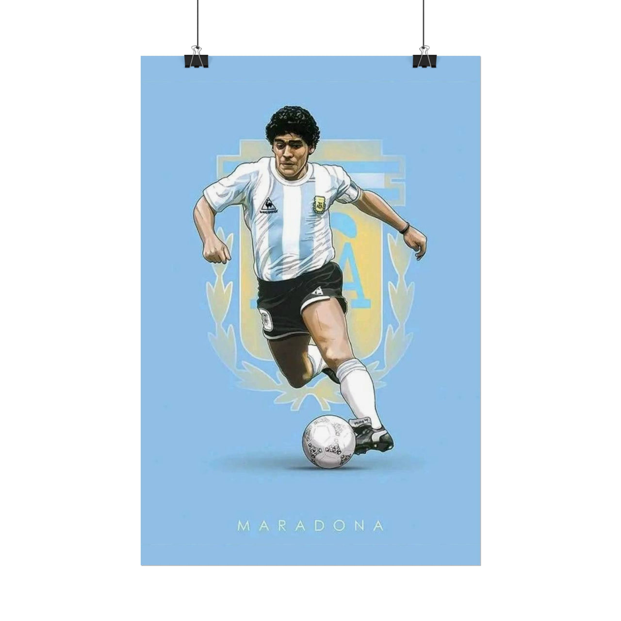 Diego Maradona Argentina Rolled Posters