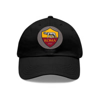 Thumbnail for Roma Dad Hat with Leather Patch (Round)