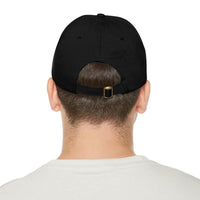 Thumbnail for Porto Dad Hat with Leather Patch (Round)