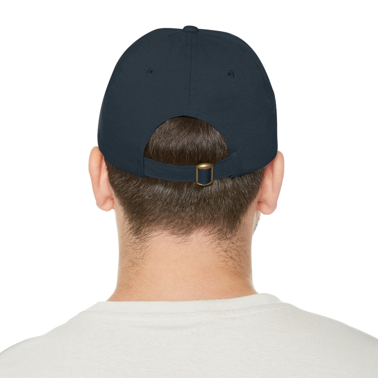 Porto Dad Hat with Leather Patch (Round)