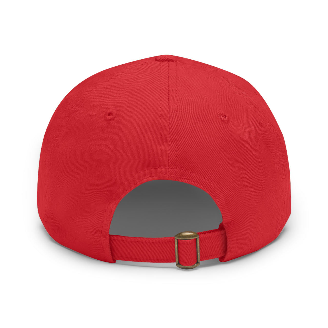 Valencia Dad Hat with Leather Patch (Round)