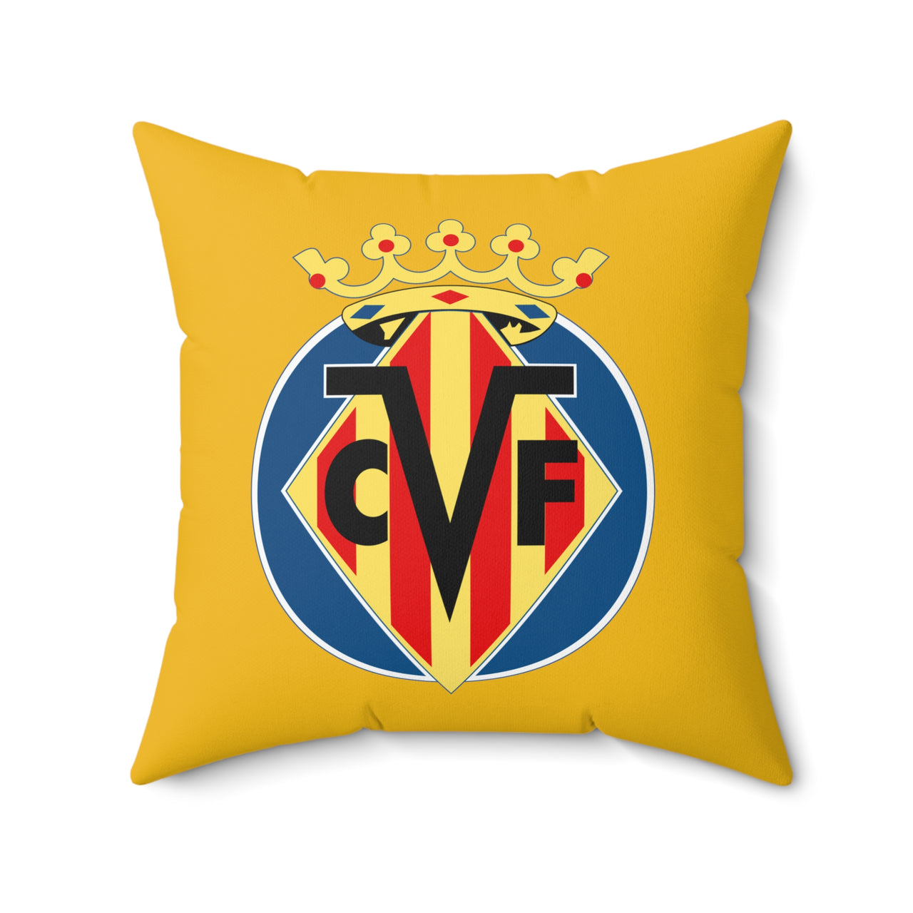 Villarreal Spun Polyester Square Pillow