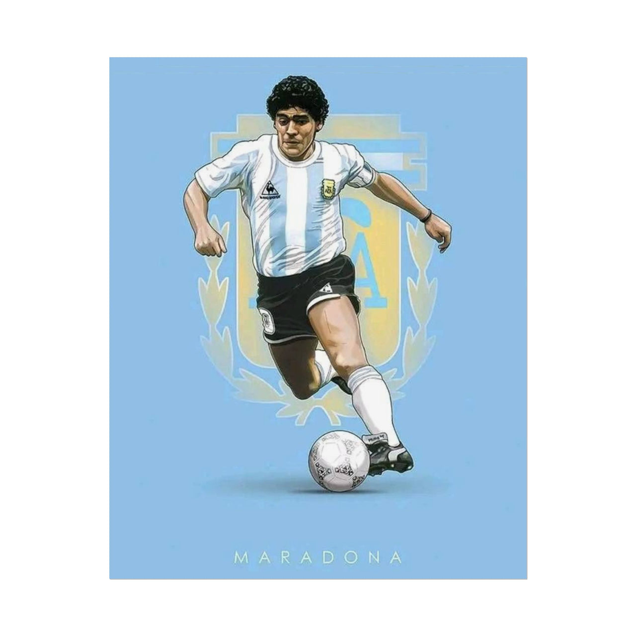 Diego Maradona Argentina Rolled Posters