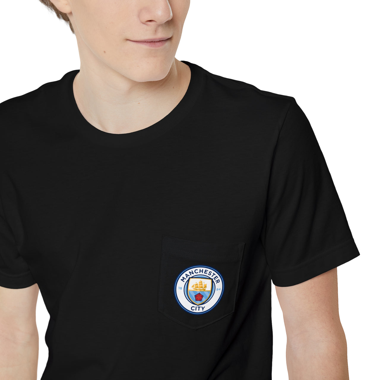 Manchester City Unisex Pocket Tee