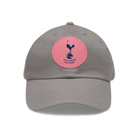 Thumbnail for Tottenham Dad Hat with Leather Patch (Round)