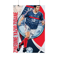 Thumbnail for Zinedine Zidane France Rolled Posters