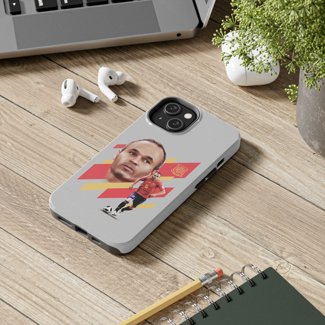 Andrés  Iniesta Spanish National Team Tough Phone Case