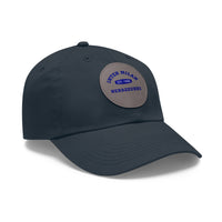 Thumbnail for Inter Milan Nerazzurri Dad Hat with Leather Patch (Round)