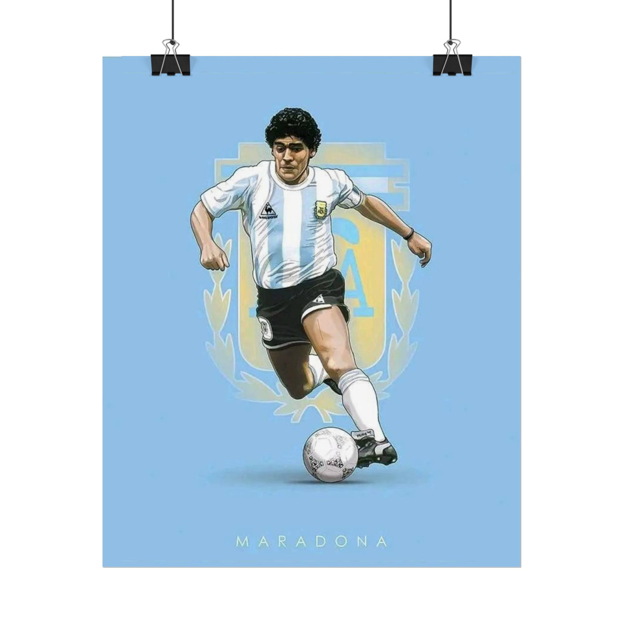 Diego Maradona Argentina Rolled Posters