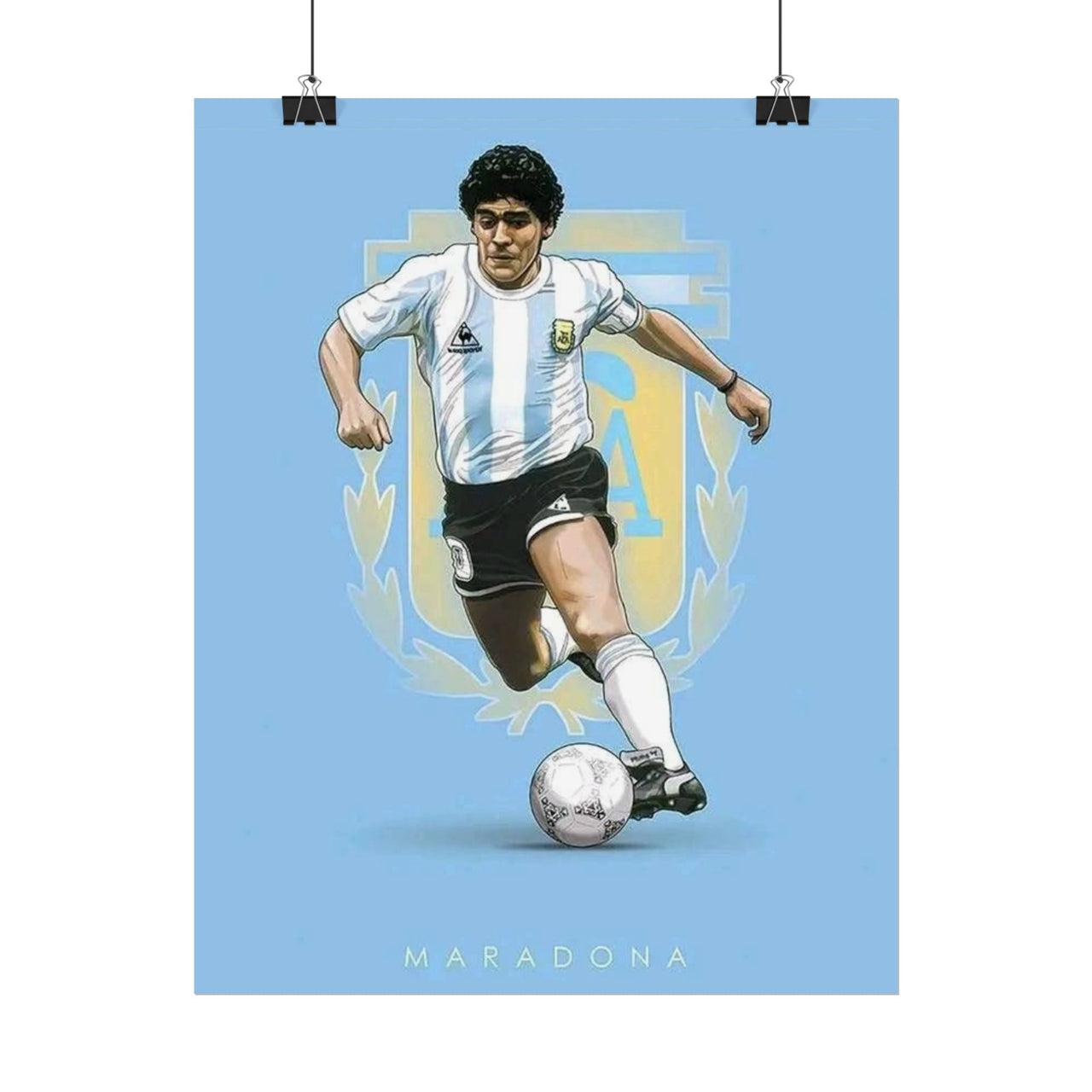 Diego Maradona Argentina Rolled Posters