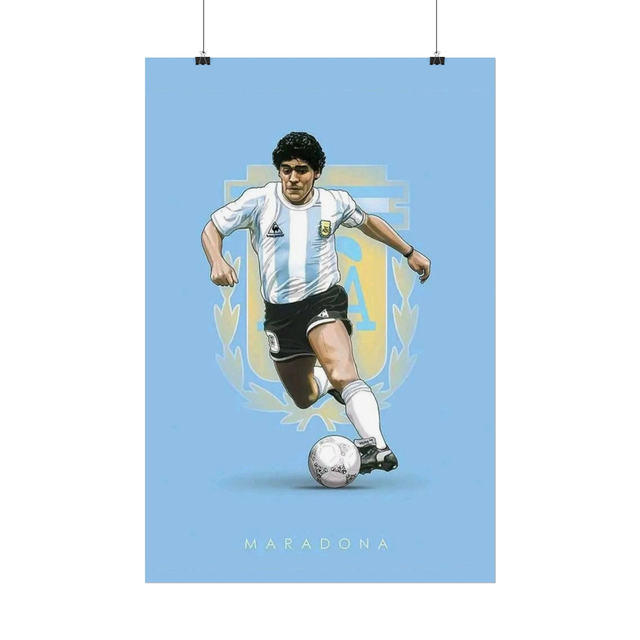 Diego Maradona Argentina Rolled Posters