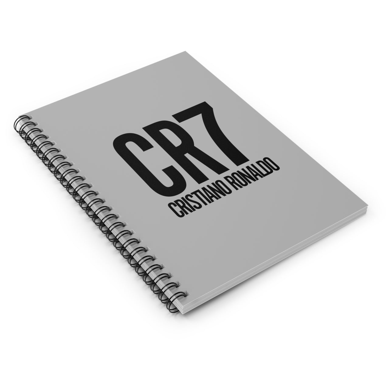 Cristiano Ronaldo Spiral Notebook - Ruled Line