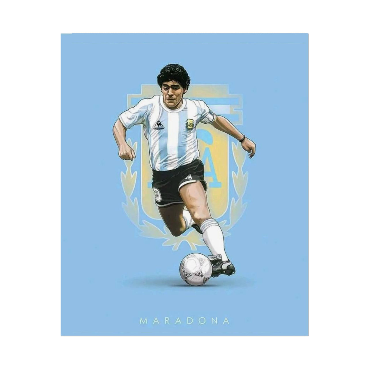 Diego Maradona Argentina Rolled Posters