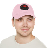 Thumbnail for Manchester United Dad Hat with Leather Patch (Round)