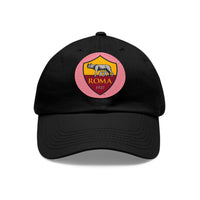 Thumbnail for Roma Dad Hat with Leather Patch (Round)