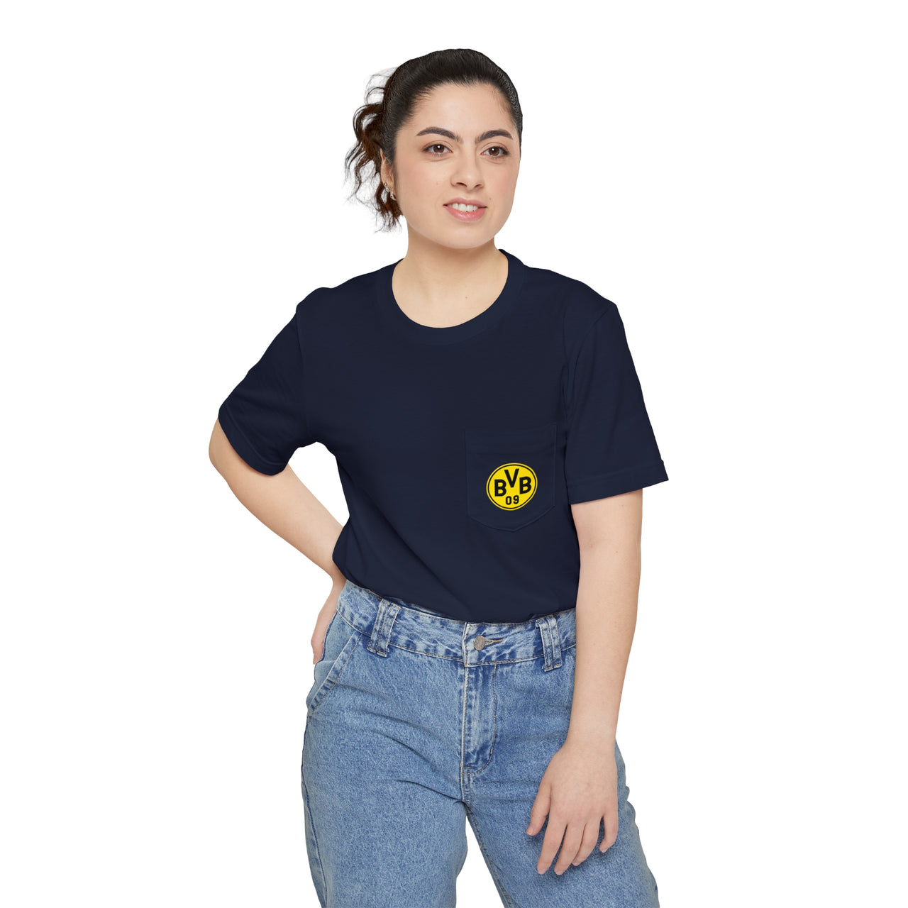 Borussia Dortmund Unisex Pocket Tee