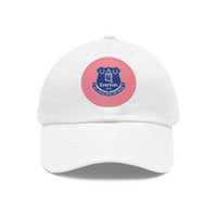 Thumbnail for Everton Dad Hat with Leather Patch (Round)