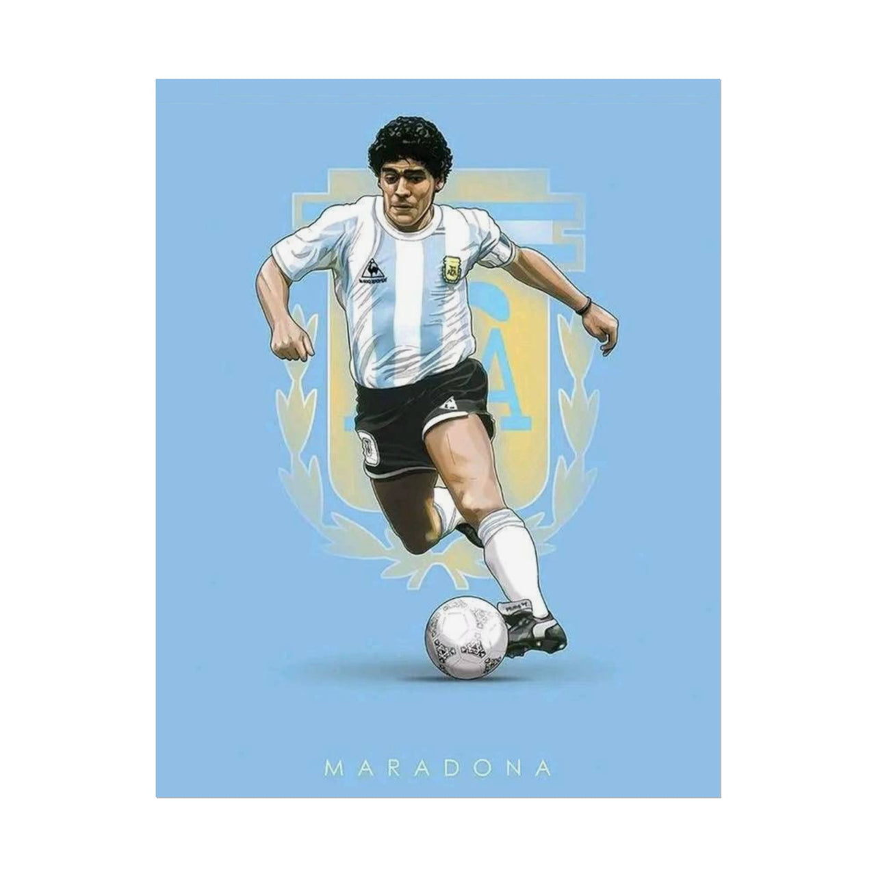 Diego Maradona Argentina Rolled Posters