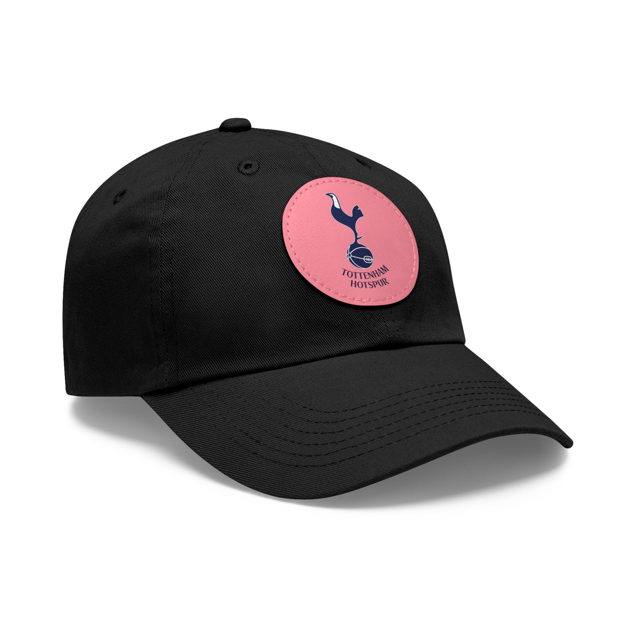 Tottenham Dad Hat with Leather Patch (Round)