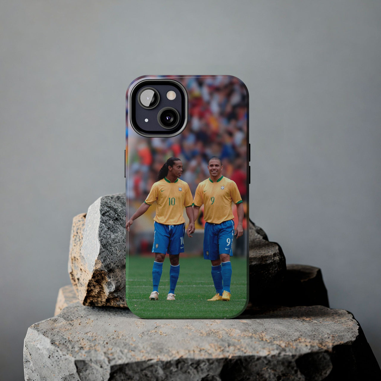 Ronaldinho and Ronaldo Phenomenon Tough Phone Case - Brazil National Team