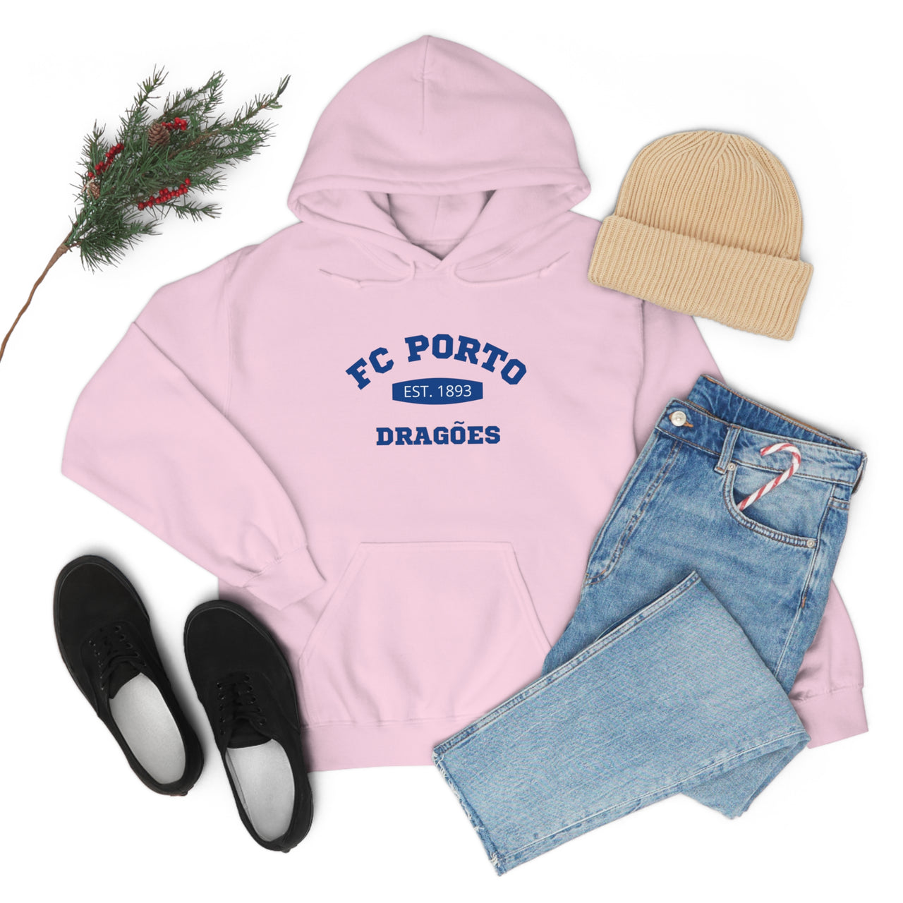 Porto Unisex Hooded Sweatshirt