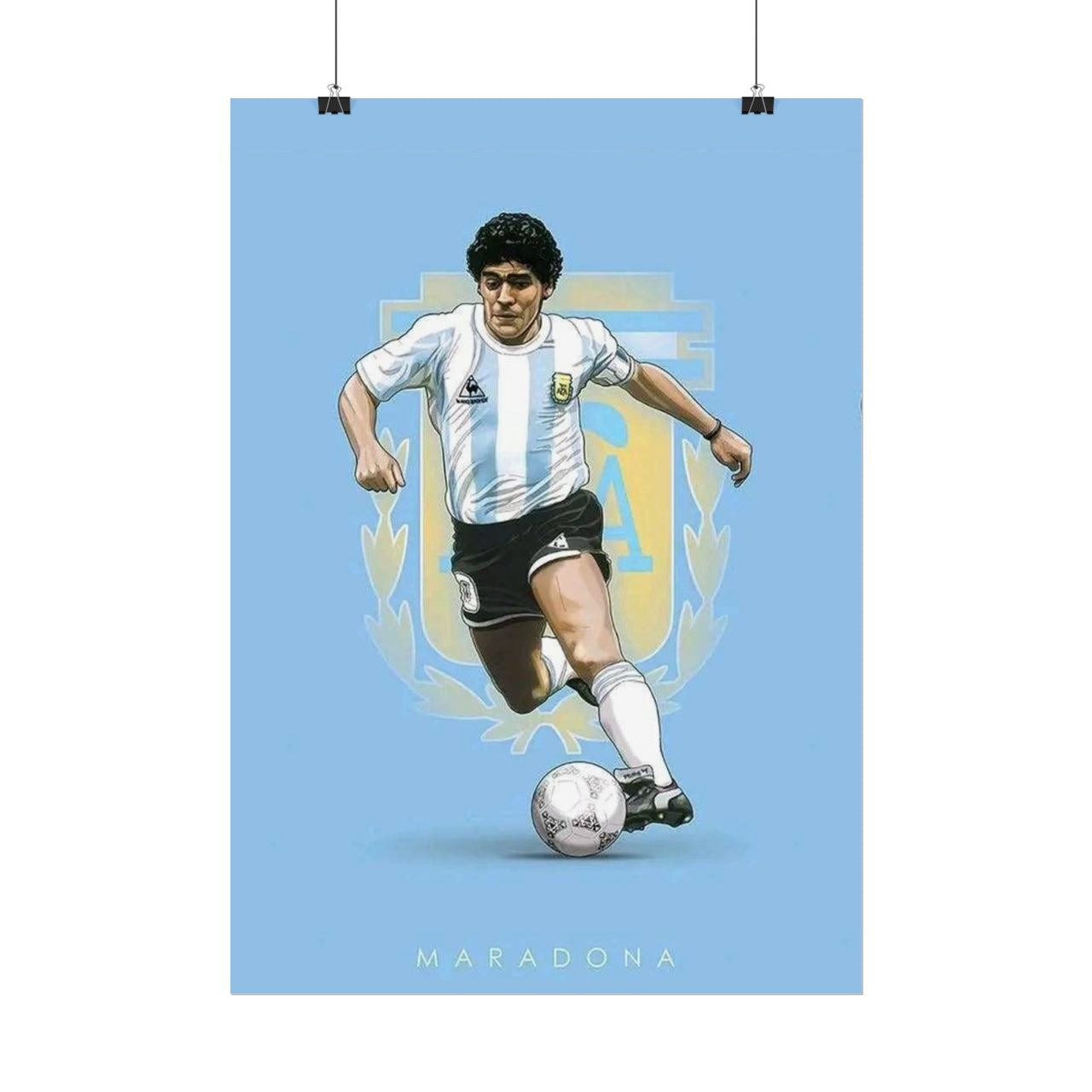 Diego Maradona Argentina Rolled Posters