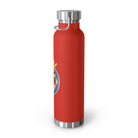 Thumbnail for Villarreal Copper Vacuum Insulated Bottle, 22oz