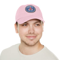 Thumbnail for PSG Dad Hat with Leather Patch (Round)