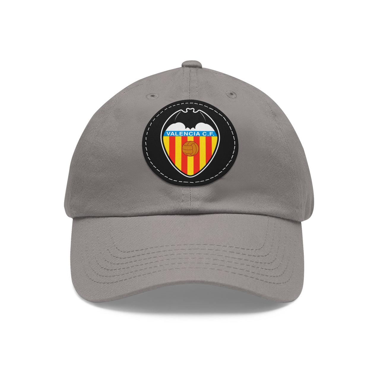 Valencia Dad Hat with Leather Patch (Round)