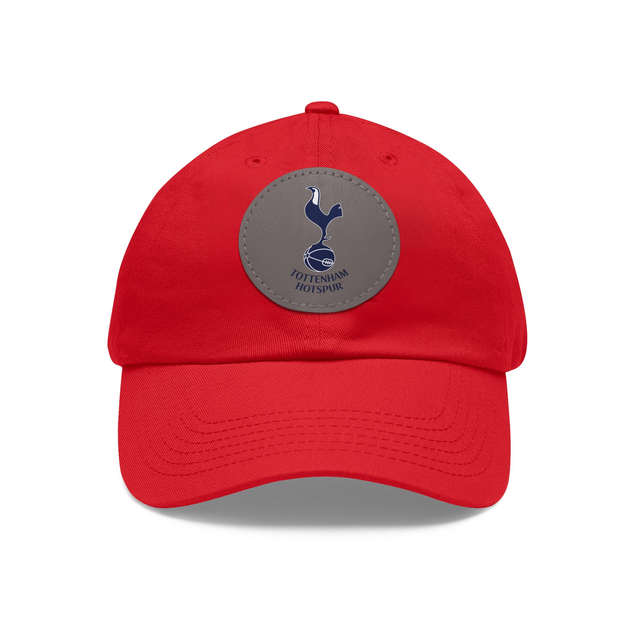 Tottenham Dad Hat with Leather Patch (Round)