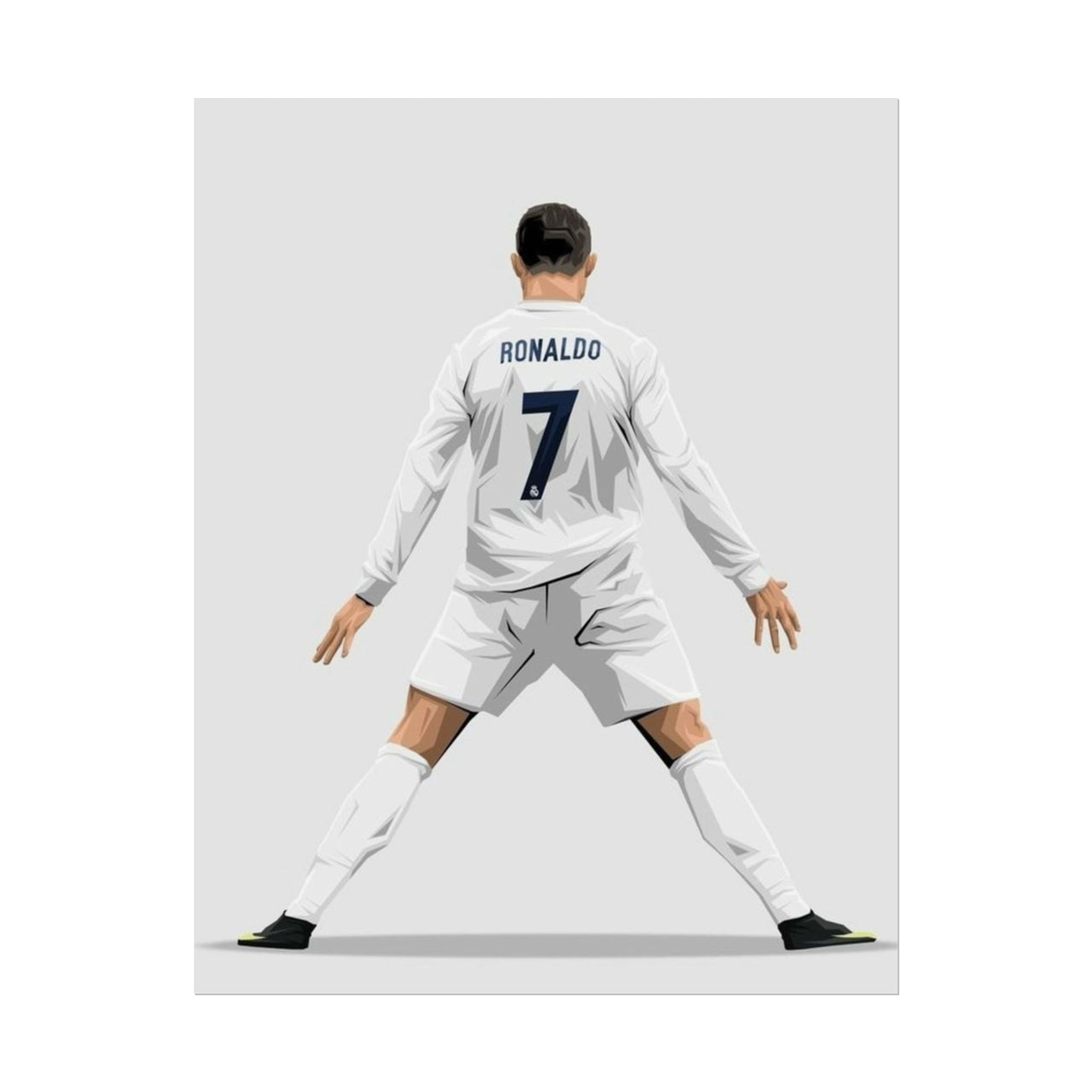 Cristiano Ronaldo Real Madrid Rolled Poster