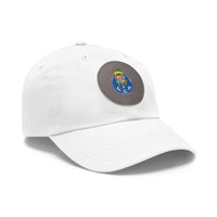 Thumbnail for Porto Dad Hat with Leather Patch (Round)