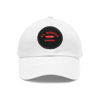 Thumbnail for Benfica Dad Hat with Leather Patch (Round)