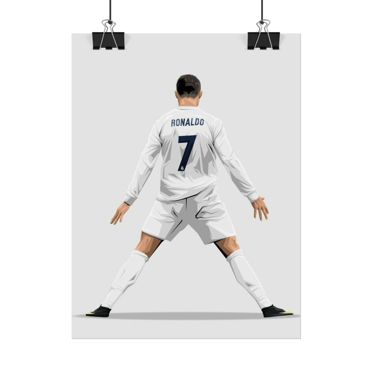 Cristiano Ronaldo Real Madrid Rolled Poster