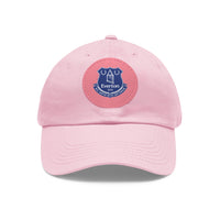 Thumbnail for Everton Dad Hat with Leather Patch (Round)