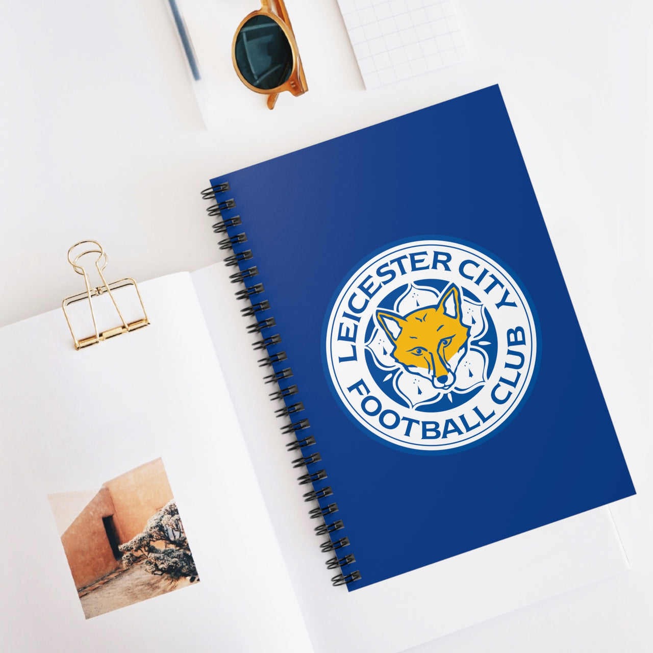 Leicester City Spiral Notebook - Ruled Line