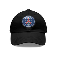 Thumbnail for PSG Dad Hat with Leather Patch (Round)