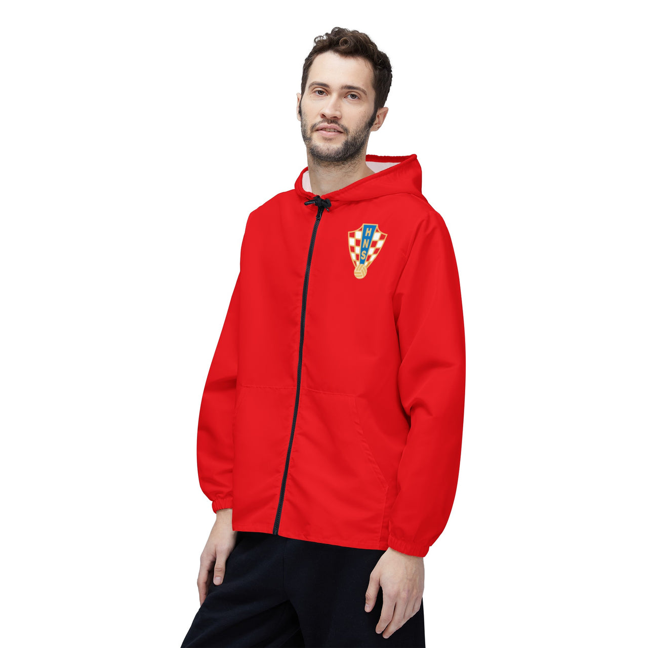 Croatia National Team Unisex Windbreaker Jacket (AOP)