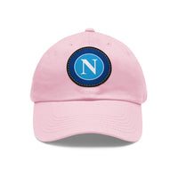 Thumbnail for Napoli Dad Hat with Leather Patch (Round)