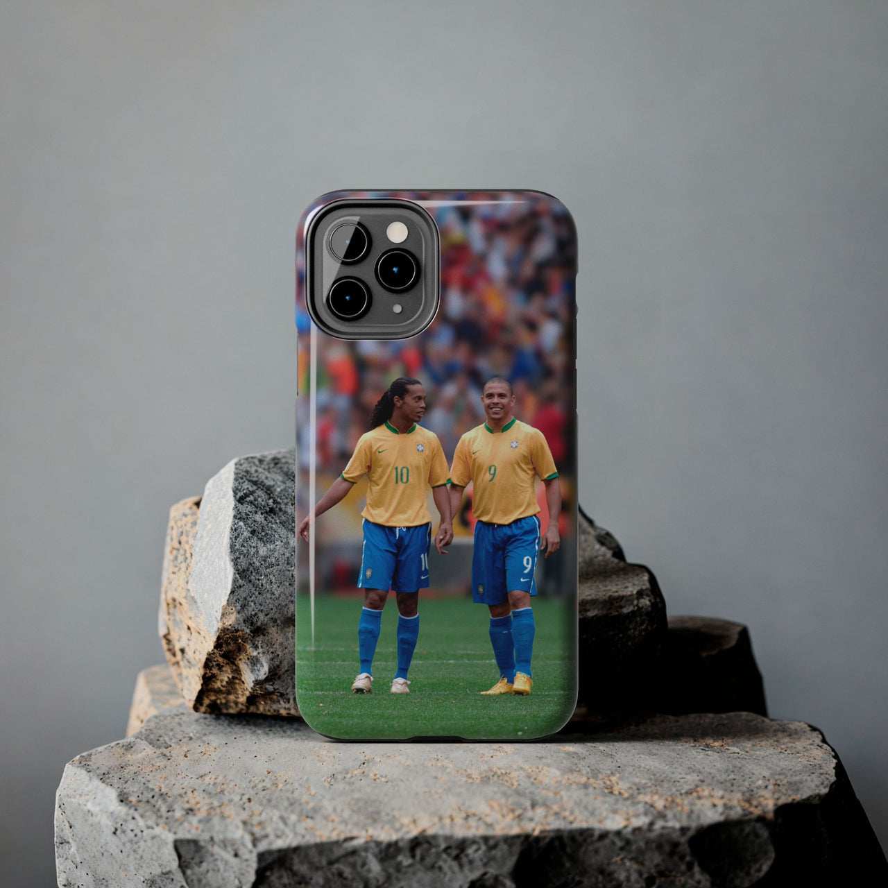 Ronaldinho and Ronaldo Phenomenon Tough Phone Case - Brazil National Team