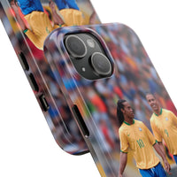 Thumbnail for Ronaldinho and Ronaldo Phenomenon Tough Phone Case - Brazil National Team