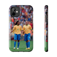 Thumbnail for Ronaldinho and Ronaldo Phenomenon Tough Phone Case - Brazil National Team