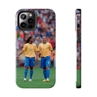 Thumbnail for Ronaldinho and Ronaldo Phenomenon Tough Phone Case - Brazil National Team