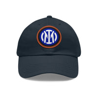 Thumbnail for Inter Milan Dad Hat with Leather Patch (Round)