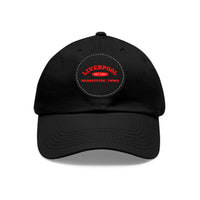 Thumbnail for Liverpool YNWA Dad Hat with Leather Patch (Round)