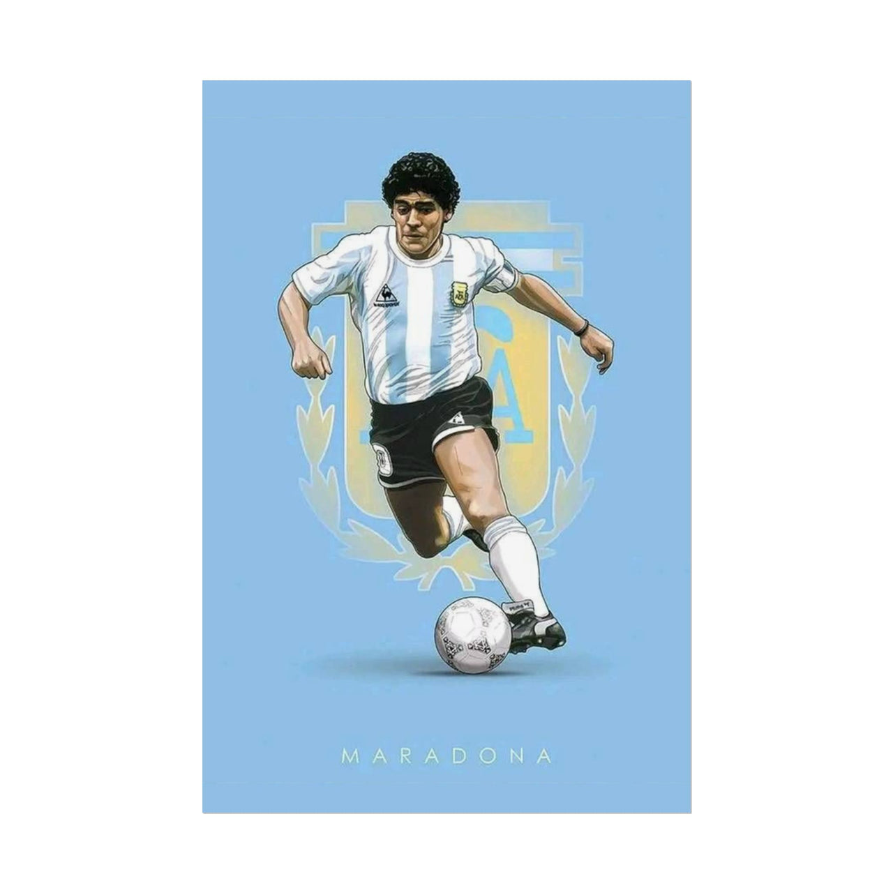 Diego Maradona Argentina Rolled Posters