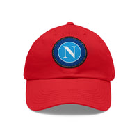 Thumbnail for Napoli Dad Hat with Leather Patch (Round)