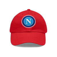 Thumbnail for Napoli Dad Hat with Leather Patch (Round)